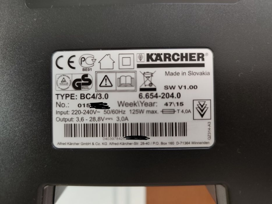 Nowa ładowarka KÄRCHER Professional 6.654-204.0