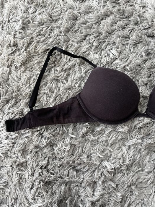 Sutien preto push-up Oysho