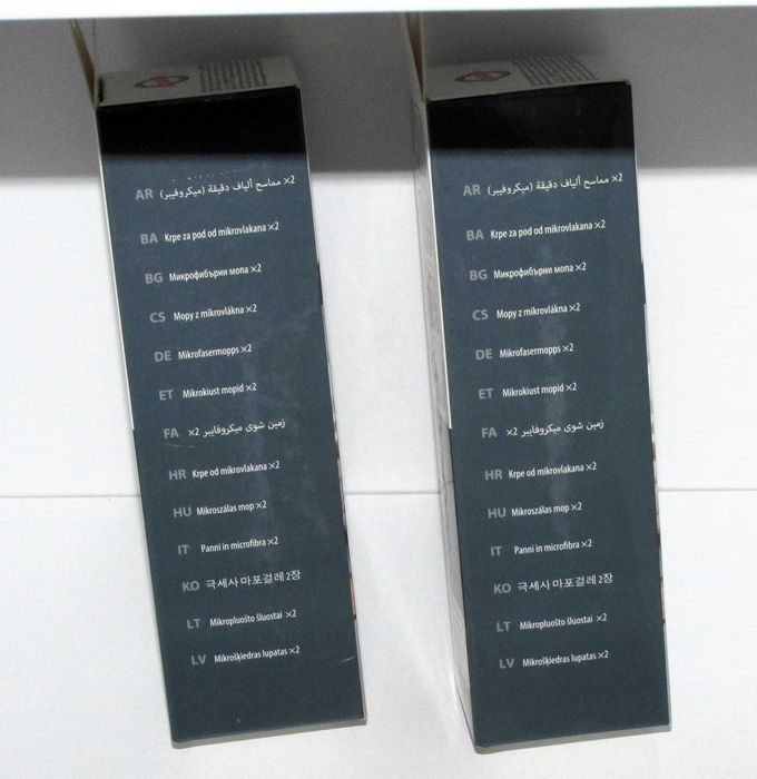 (2 Pack) 2x Mopas de Microfibra Rowenta Tefal Explorer Serie 60