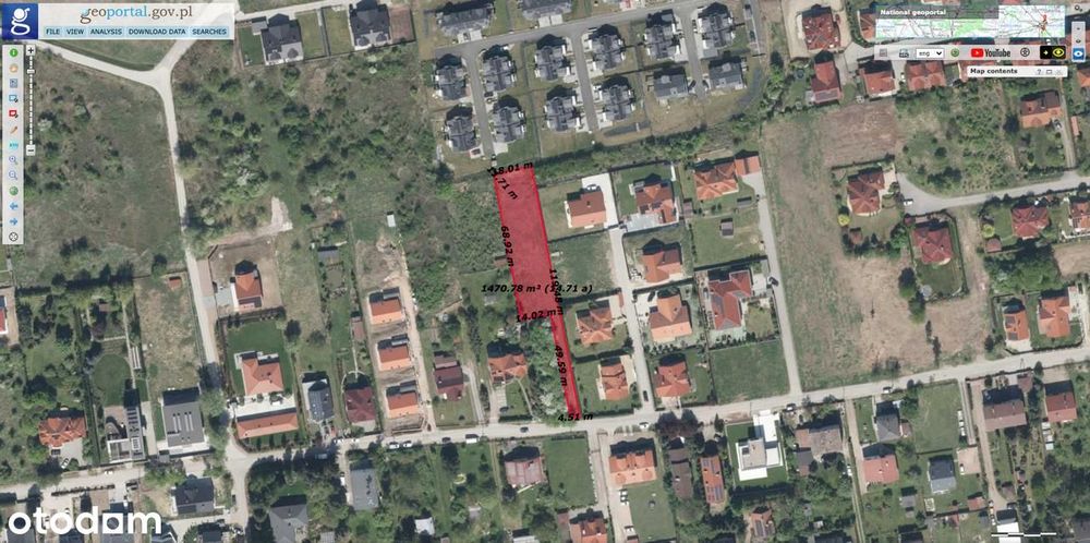 Działka 1473 m² z pozwoleniem na budowę i niepowtarzalnym widokiem.