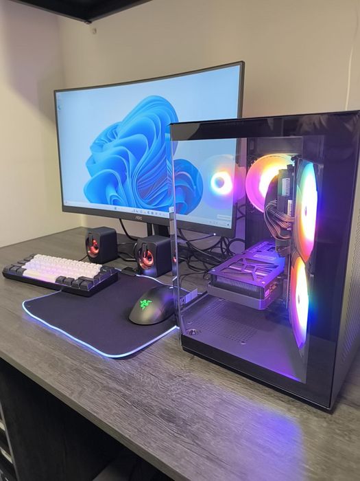 PC Gaming R5 4060RTX 16 Ram + Ecrã + Periféricos 3x S/ Juros