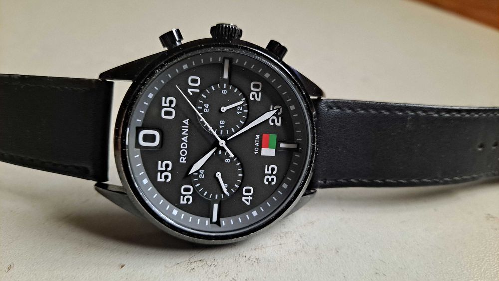rodania - dual time - zegarek - XL