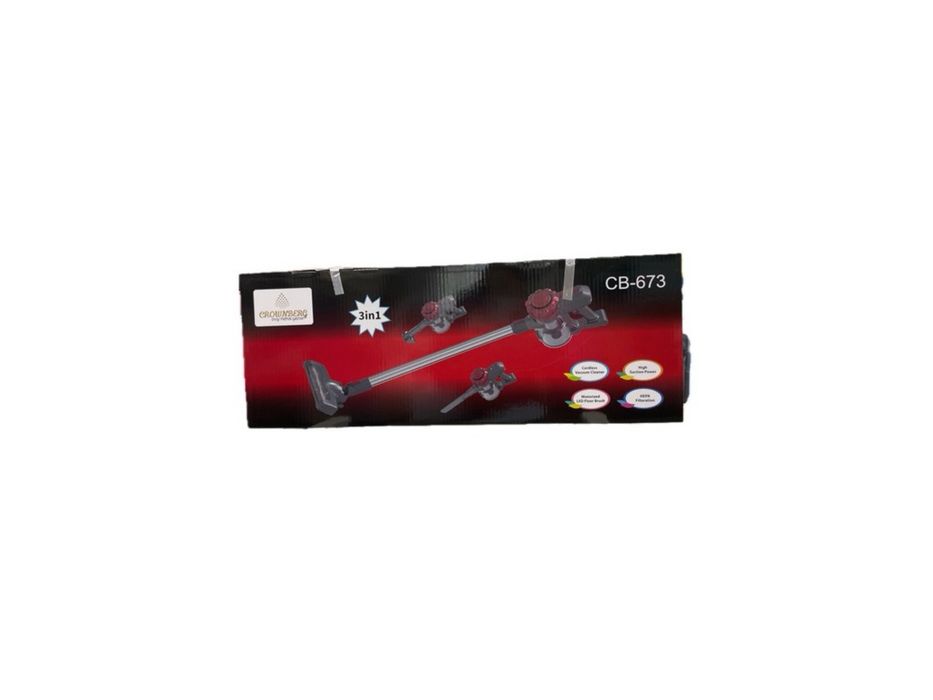 Акумуляторний ручний пилосос Crownberg 3в1 CB-673 2500Вт 0,6 л