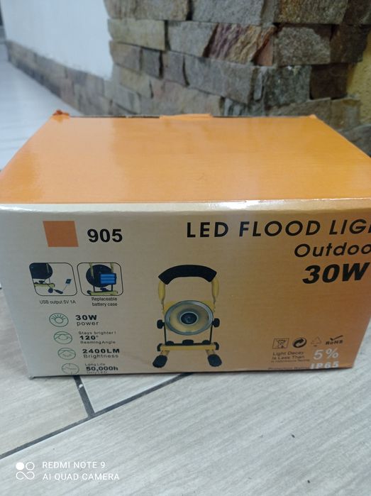 Фонарик 30W якість!