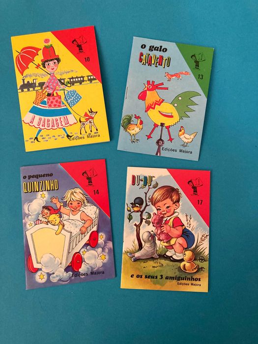Livros Infantis da Colecção Pequerrucha da Majora Antigos