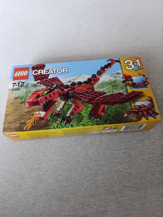 Новий LEGO Creator 31032 Червоні істоти / Дракон (Раритет 2015)