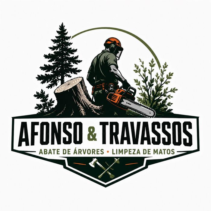 Limpeza de matos e abate de arvores