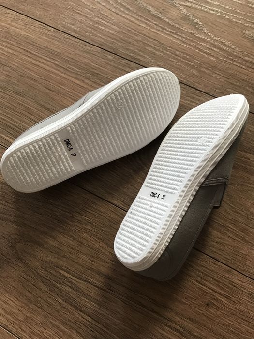 Trampki tenisówki damskie szare nowe