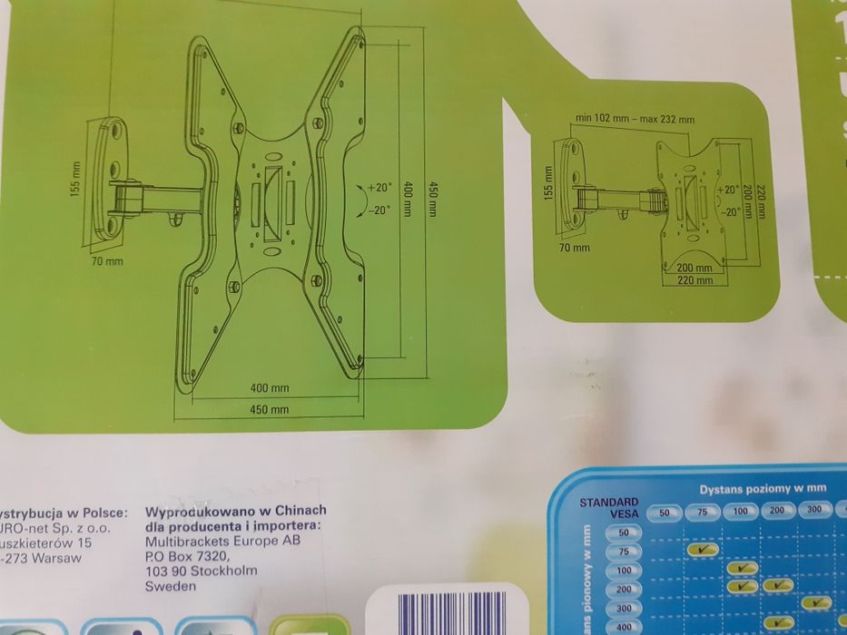 Uchwyt do TV Reinston