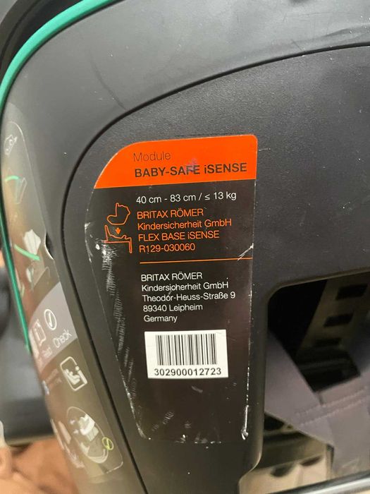 Fotelik samochodowy Britax Romer Baby Safe iSense