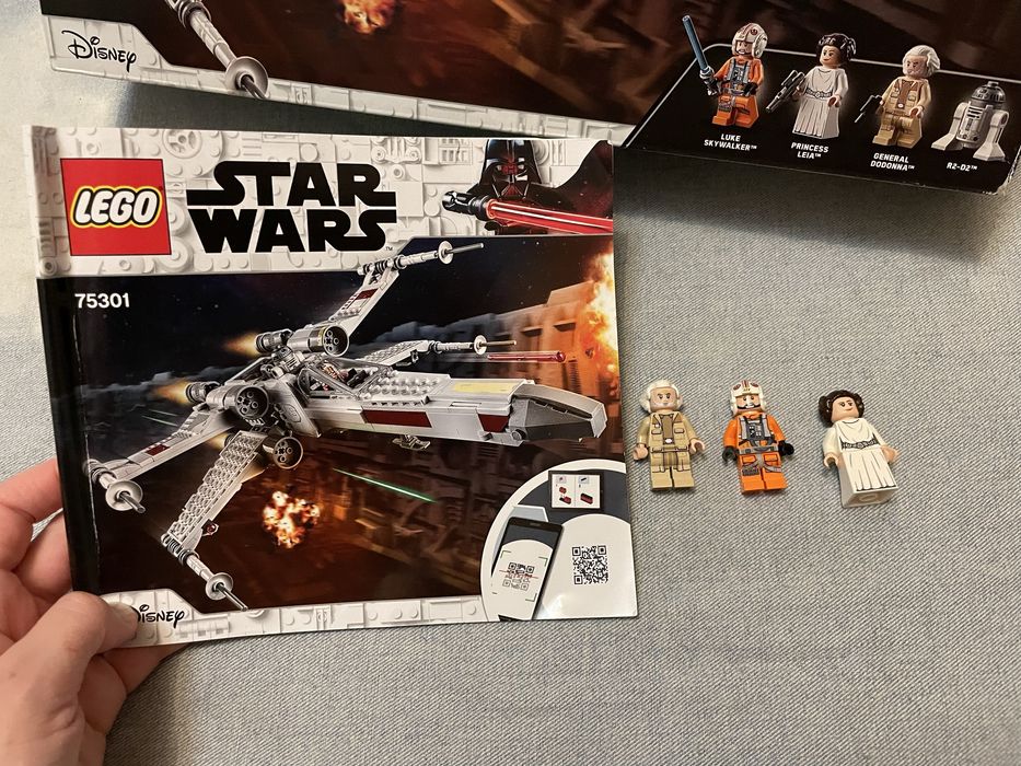 Лего оригінал Star Wars 75301 Lego Original; Винищувач X-wing Люка