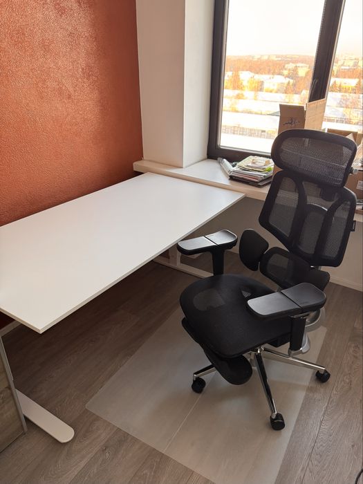 (Продаж до 7.02) Регульований стіл, 80*160, STAVANGER JYSK, h 65-85см