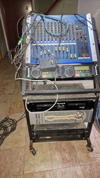 Mesa de som completa