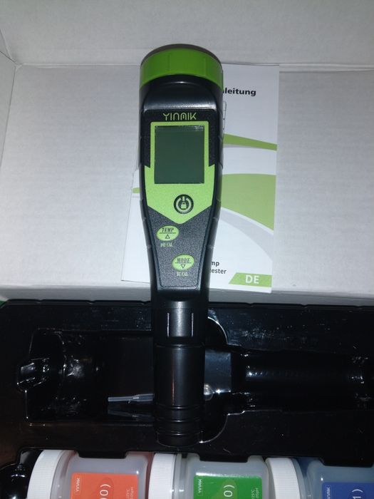 YINMIK pH EC Meter Pool pH Tester 4 w 1 Miernik przewodności Tester
4.