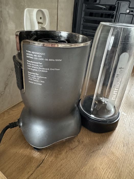 Blender kielichowy NutriBullet Ultra 1200W - używany, dobry stan