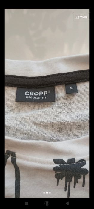 Bluza bawełna Cropp S