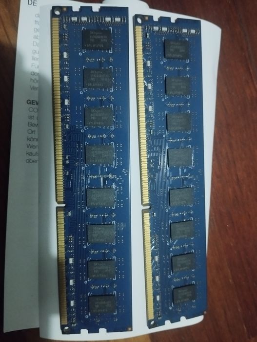 Vendo 2 memorias rams de 4 gb cada uma total 8 gb com frequência de 1664739579488258124