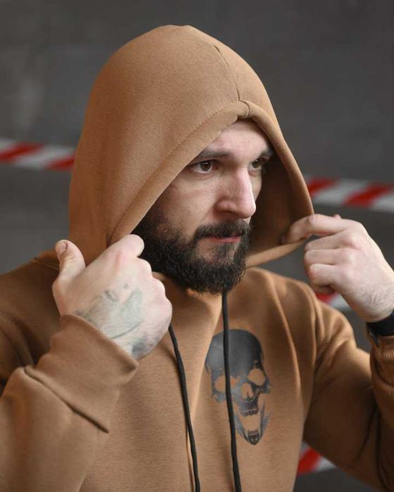 Тактичне худі Sexy Girl with AK Койот тепле, стильне, без передоплати