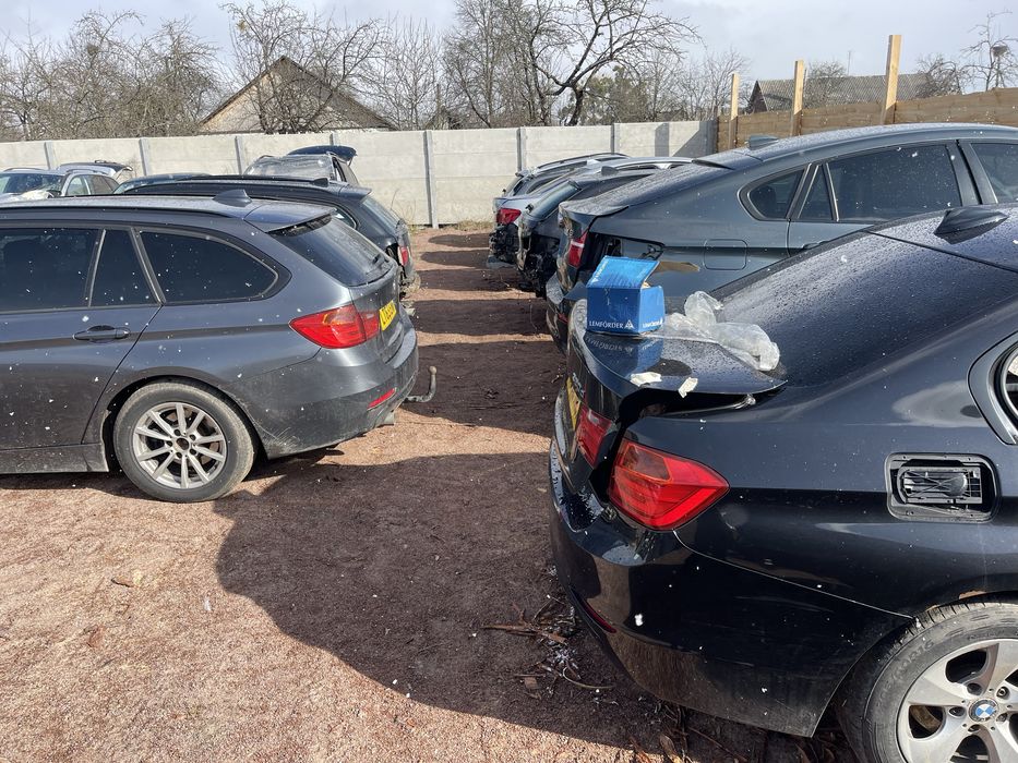 Разборка BMW 3 F30, BMW 5 F10 Запчасти БМВ  Розборка Шрот б/у