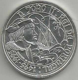 Portugal 1000 escudos, 1995 500 Anos do Falecimento de D. João II