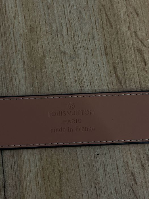 Pasek Louis Vuitton czarny