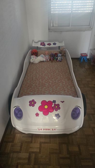Cama criança floral