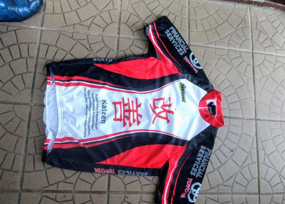 Koszulka kolarska Inverse w takiej jeździł Alejandro Valverde, mistrz