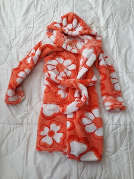 Тёплый халатик. 4-5лет