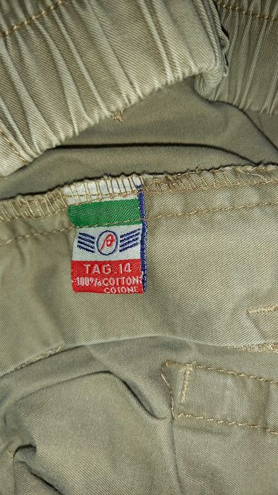 Spodnie jak bojówki khaki roz. S-M na 170