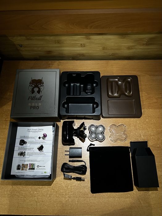 Pitbull Skull Shaver Gold PRO