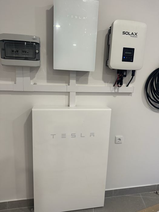 Tesla powerwall e paineis Fotovoltaico