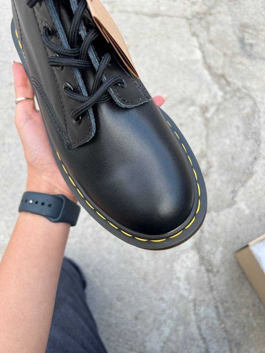 Черевики Dr. Martens 1460 Logo Classic premium БЕЗ ХУТРА