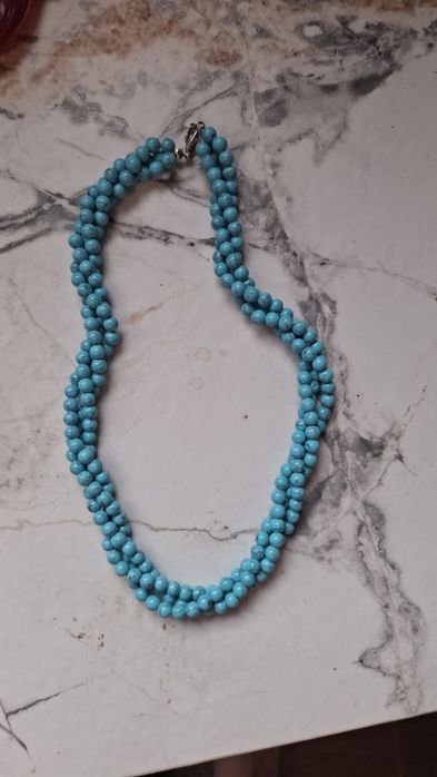 Бусы бирюза камень