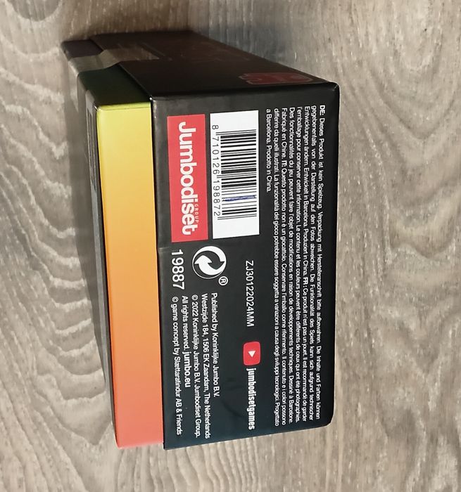 Карткова гра Jumbo HITSTER DAS MUSIK-PARTYSPIEL , нова.