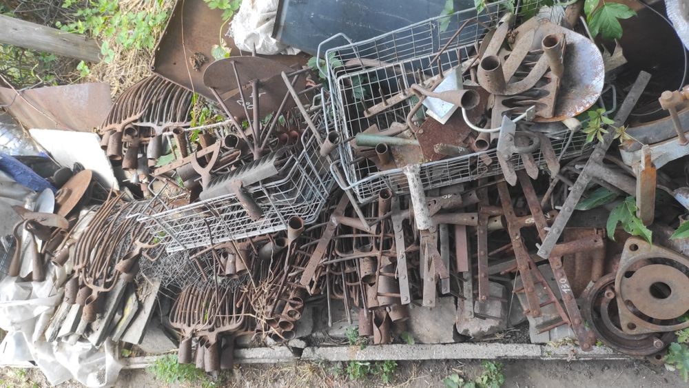 Вилы для угля или картофеля