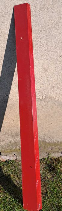 Pas nadrynnowy bordowy