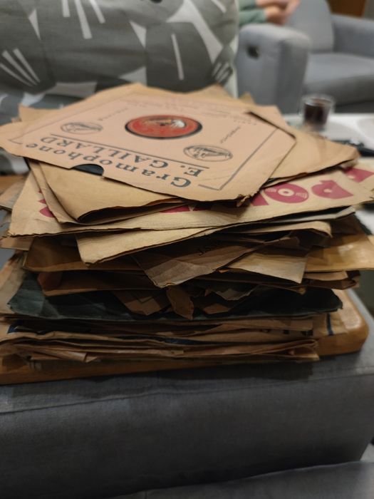 Płyty szelakowe kolekcja