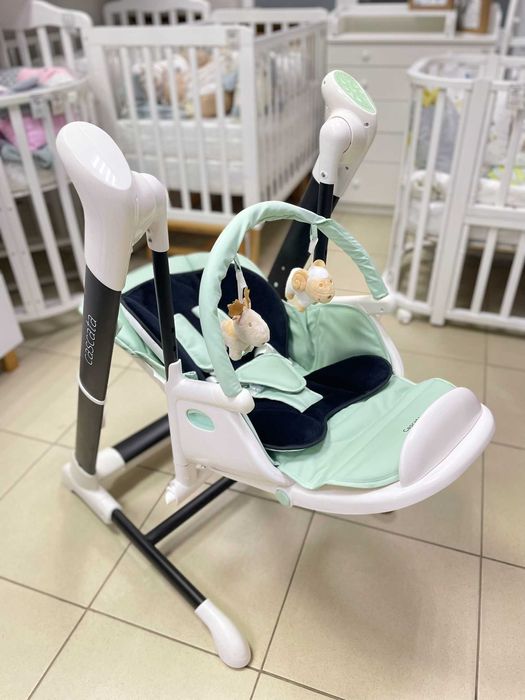 Стульчик для кормления CARRELLO Cascata Электронный столик качалка