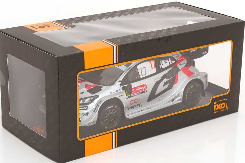 Ixo 1/18 - Toyota GR Yaris Rally1 S.Ogier; V.Landais #17 Winner Rallye Portugal 2025