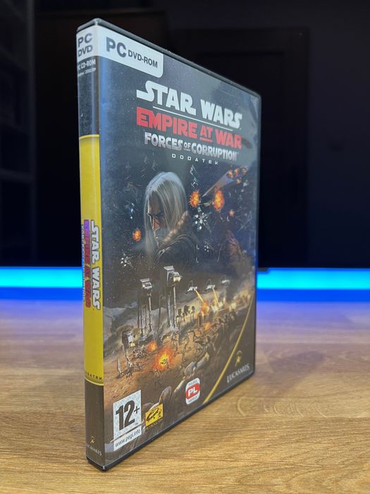 SW Empire at War Forces of Corruption (PC PL 2006) premierowe wydanie