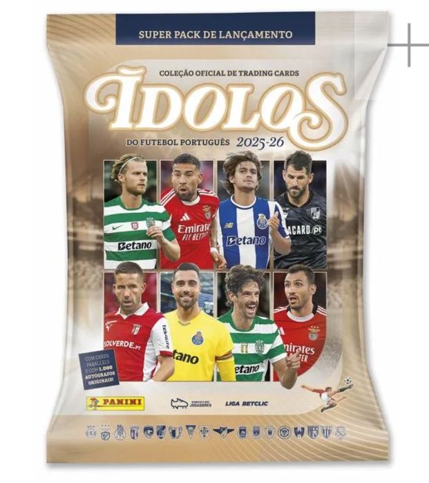 Cromos Ídolos do futebol português 25-26