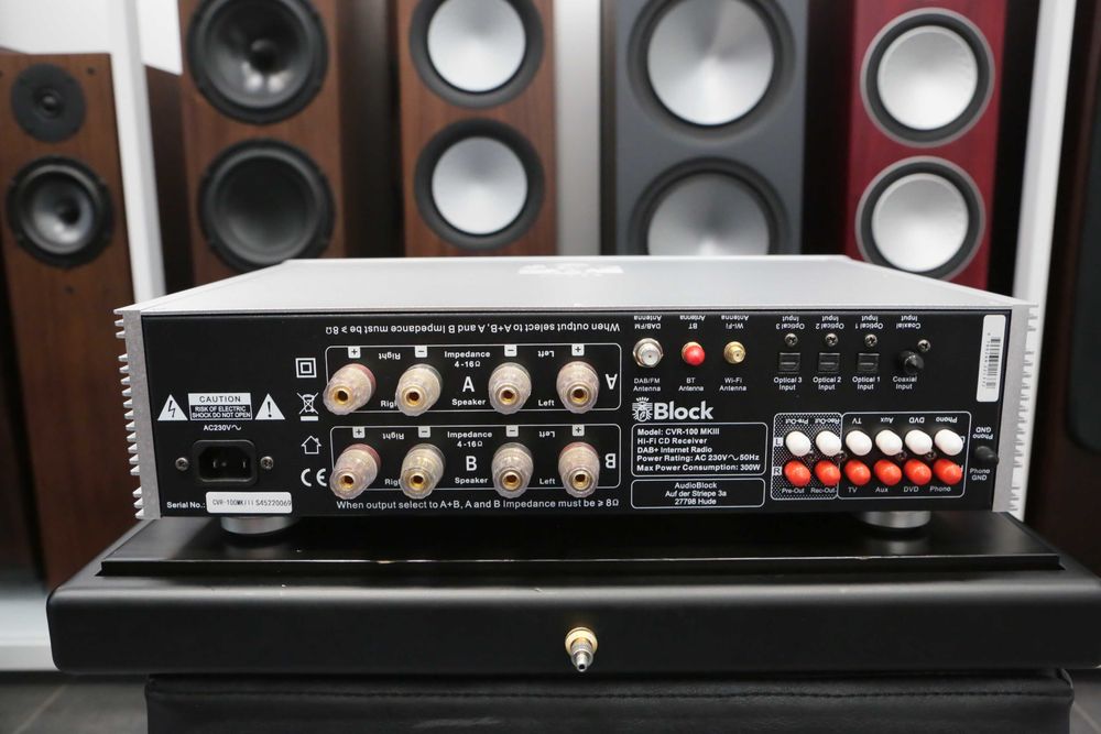 Block CVR-100 MK III all-in-one wzmacniacz odtwarzacz CD tuner