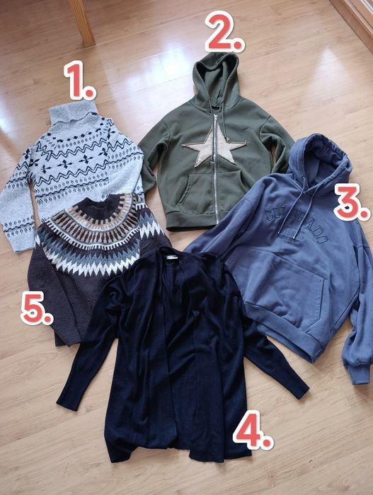 Paka ubrań, cena za wszystko