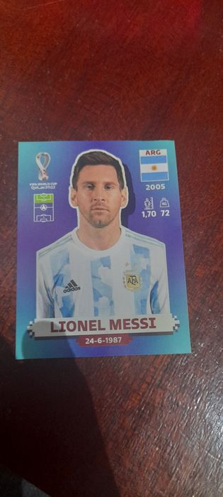 Messi cromo 2022