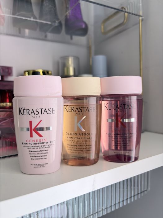 szampon kerastase zestaw genesis gloss absolu