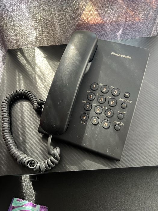 Telefon stacjonarny Panasonic KX-TS500PDB