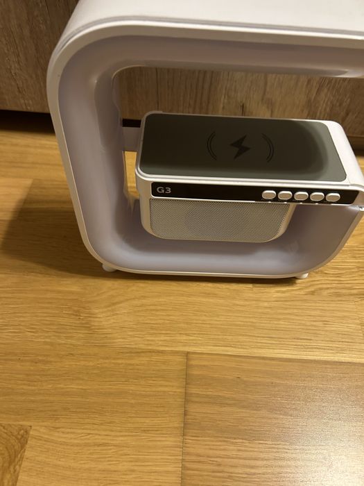 Нічник+бездротова зарядка та колонка HM-G3