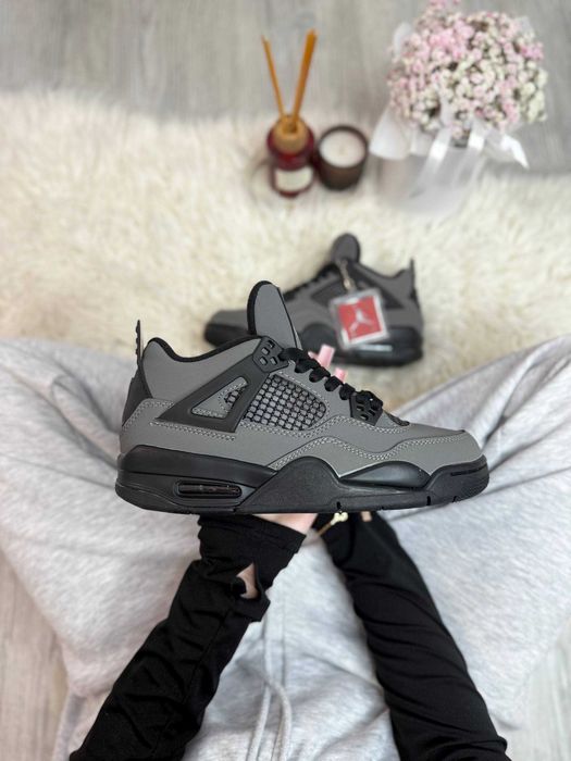 !WOW! Nike Jordan 4 grey black 36 37 38 39 40 41 42 43 44 45