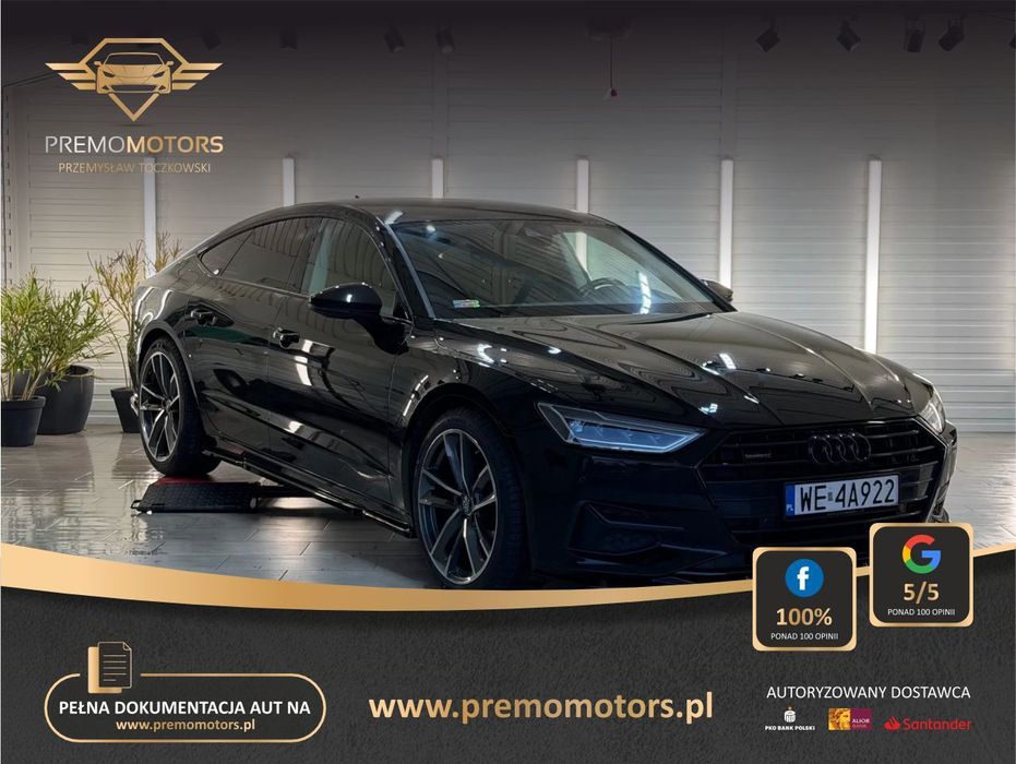Audi A7 Sportback SalonPolska, Serwis, Bezwypadkowy, FV23%