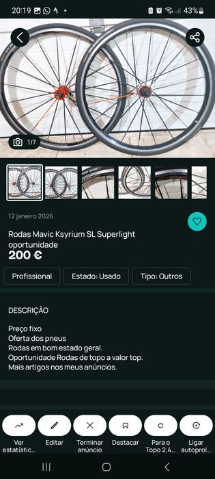 Acessórios para bicicletas oportunidades